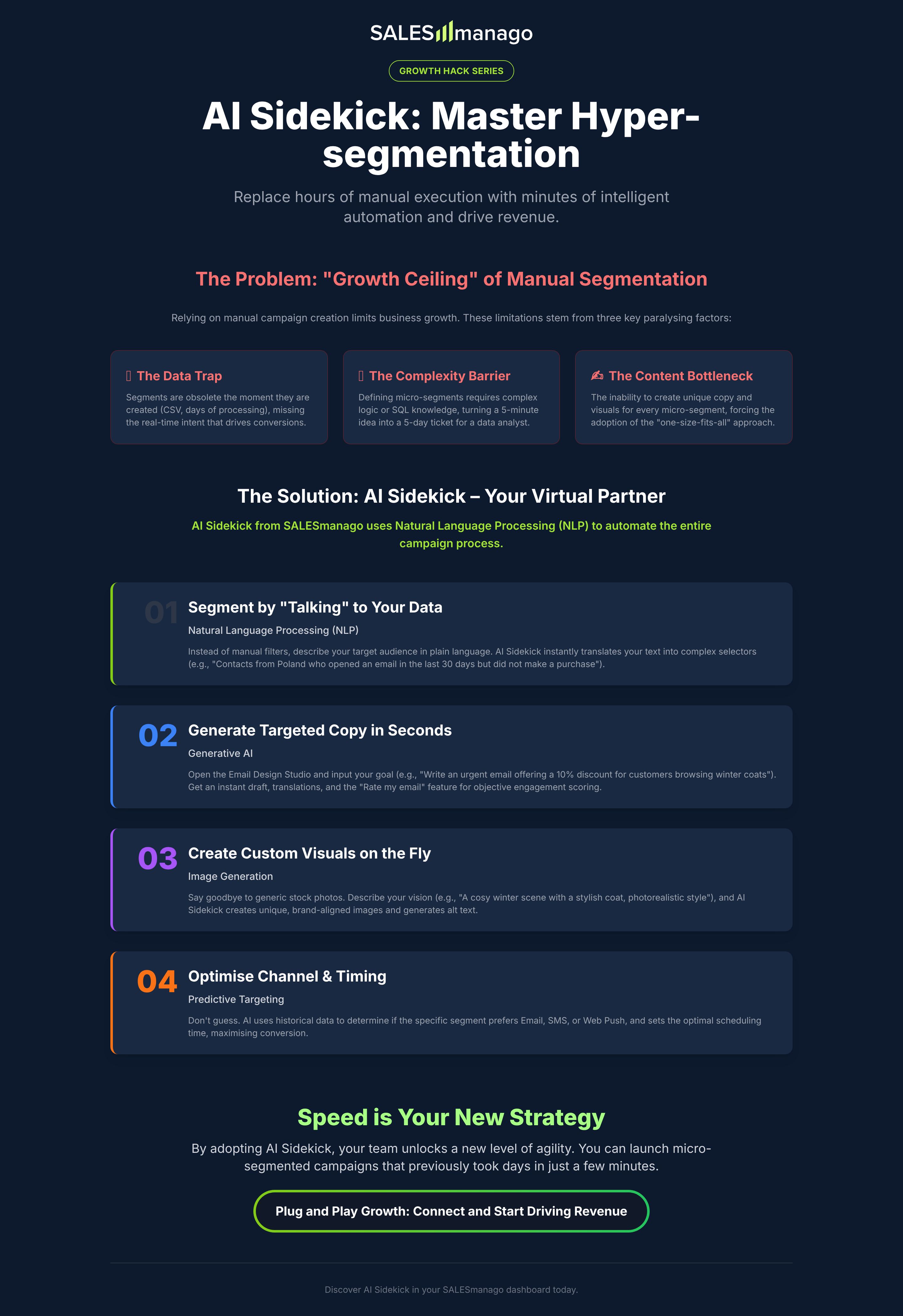 AI Sidekick features infographic