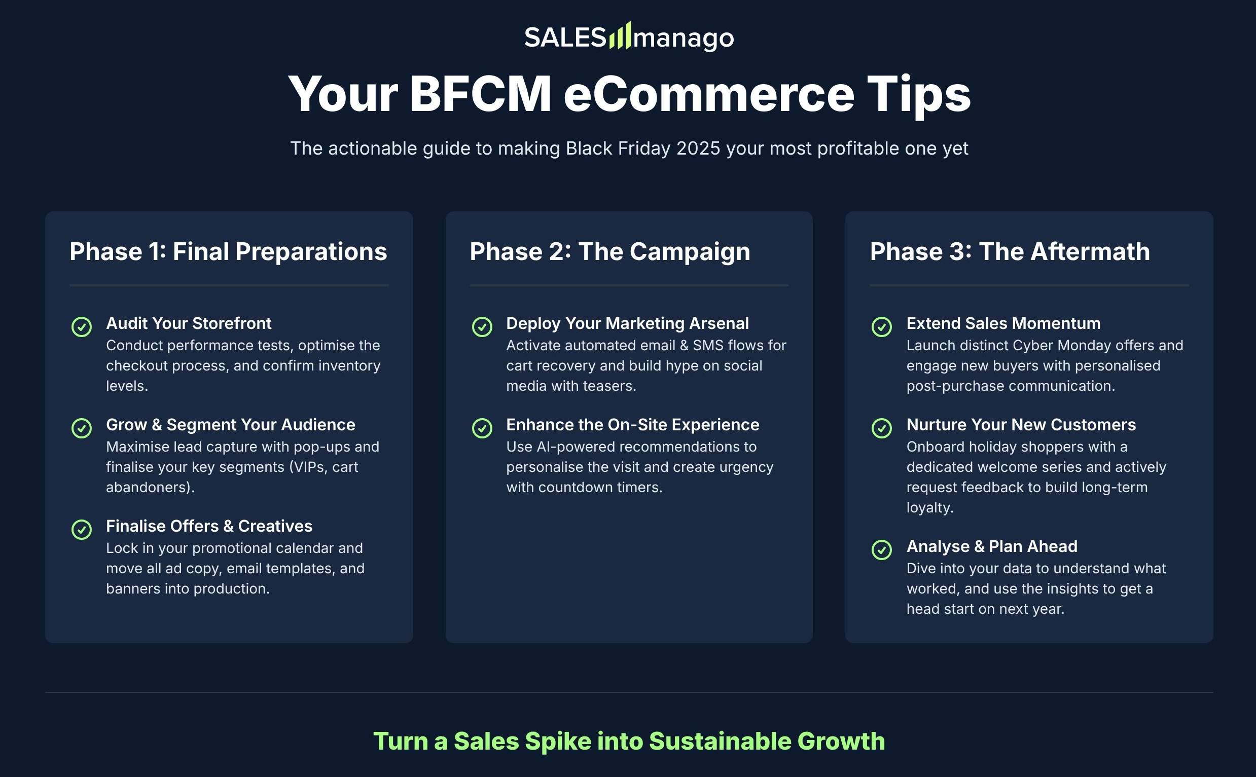 BFCM tips infographic