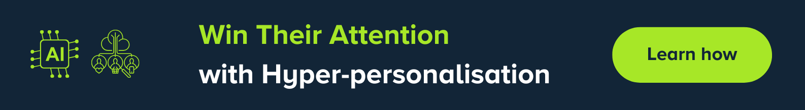 website personalisation banner